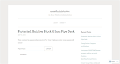 Desktop Screenshot of msadministrator.com